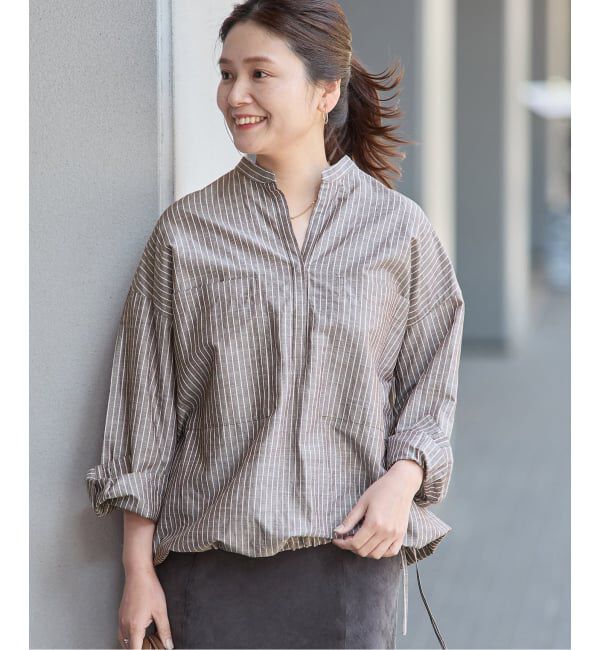 JOURNAL STANDARD「《追加》ハードマンズリネンコットンスキッパーシャツ」|シャツ・ブラウス|