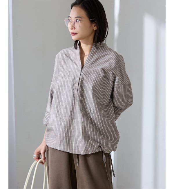 JOURNAL STANDARD「《追加》ハードマンズリネンコットンスキッパーシャツ」|シャツ・ブラウス|