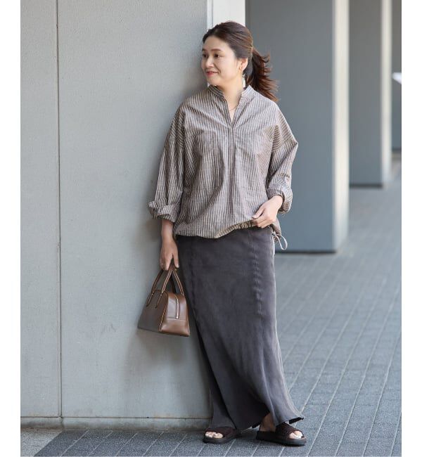 JOURNAL STANDARD「《追加》ハードマンズリネンコットンスキッパーシャツ」|シャツ・ブラウス|