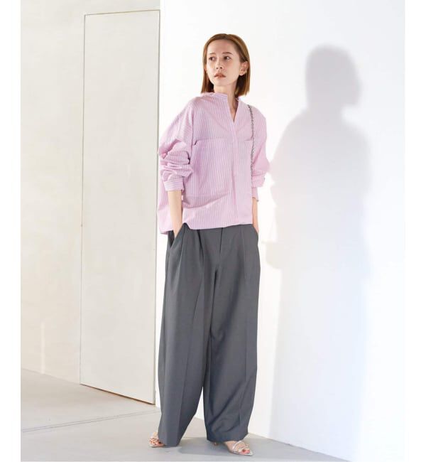 JOURNAL STANDARD「《追加》ハードマンズリネンコットンスキッパーシャツ」|シャツ・ブラウス|