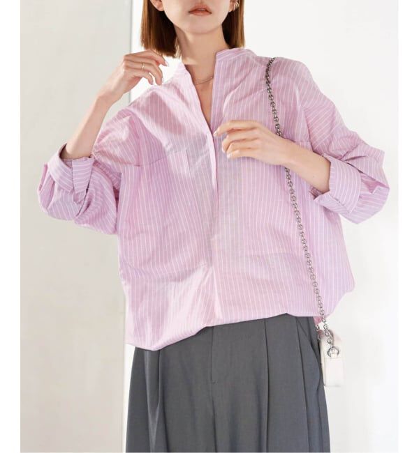 JOURNAL STANDARD「《追加》ハードマンズリネンコットンスキッパーシャツ」|シャツ・ブラウス|