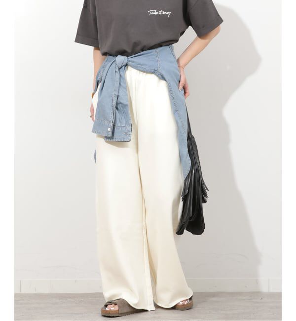 JOURNAL STANDARD relume「《追加》ワイドスウェットパンツ」|その他|ホワイト E