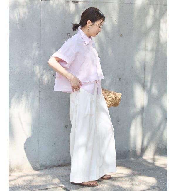 JOURNAL STANDARD「《予約》ストレッチレーヨンリネンキュロット」|その他|