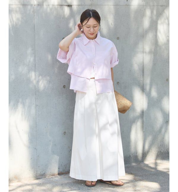 JOURNAL STANDARD「《予約》ストレッチレーヨンリネンキュロット」|その他|