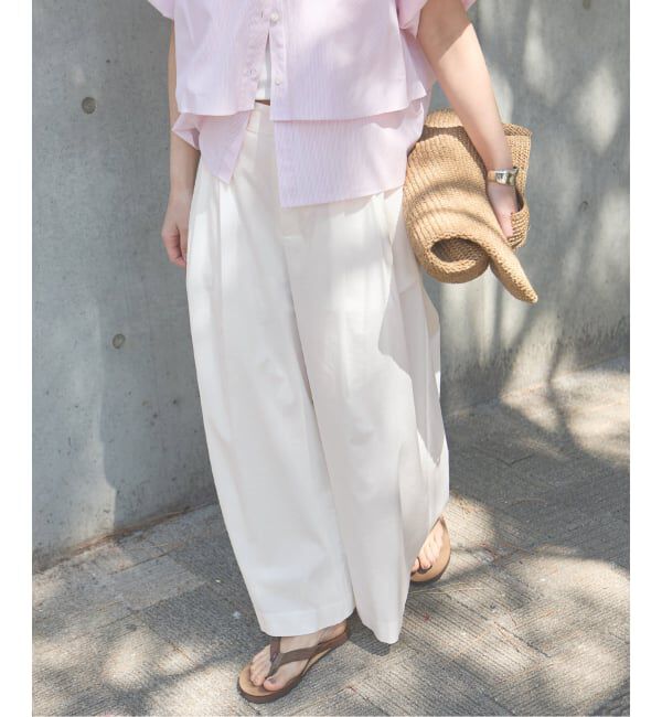 JOURNAL STANDARD「《予約》ストレッチレーヨンリネンキュロット」|その他|