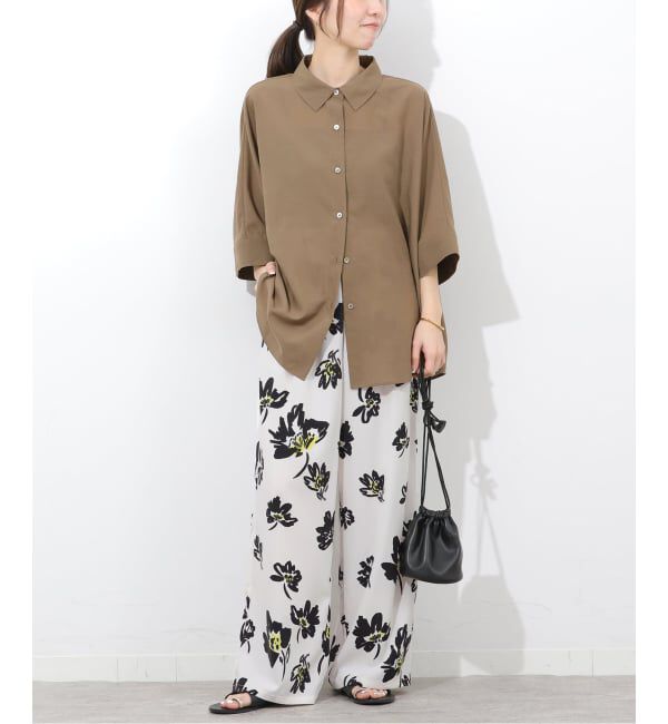 JOURNAL STANDARD relume「《予約》フラワープリントタックパンツ」|その他|