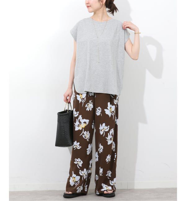 JOURNAL STANDARD relume「《予約》フラワープリントタックパンツ」|その他|