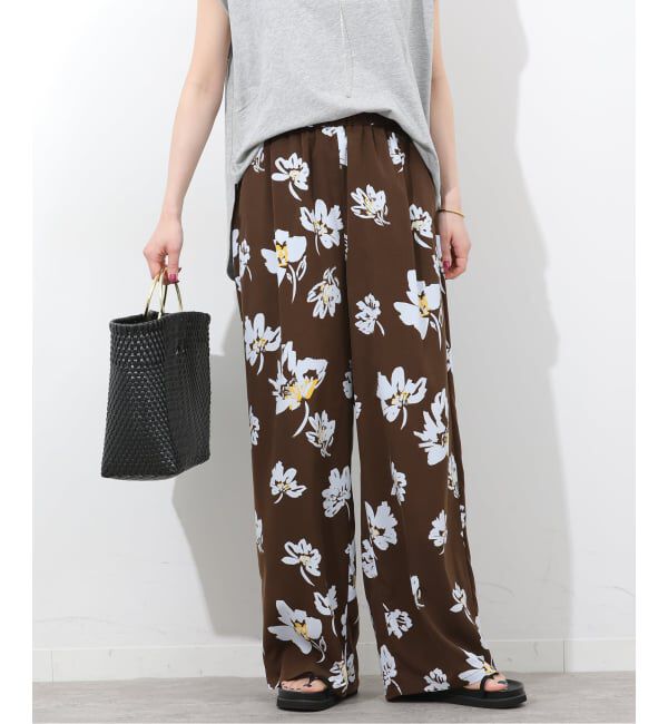 JOURNAL STANDARD relume「《予約》フラワープリントタックパンツ」|その他|