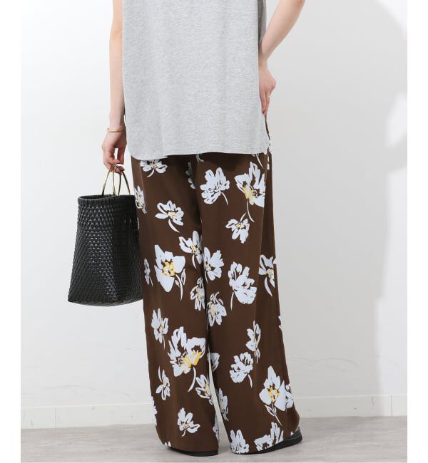 JOURNAL STANDARD relume「《予約》フラワープリントタックパンツ」|その他|