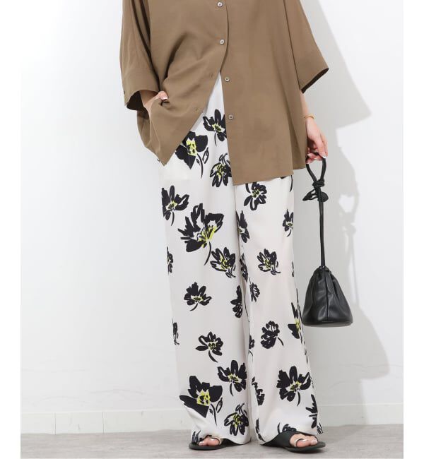 JOURNAL STANDARD relume「《予約》フラワープリントタックパンツ」|その他|