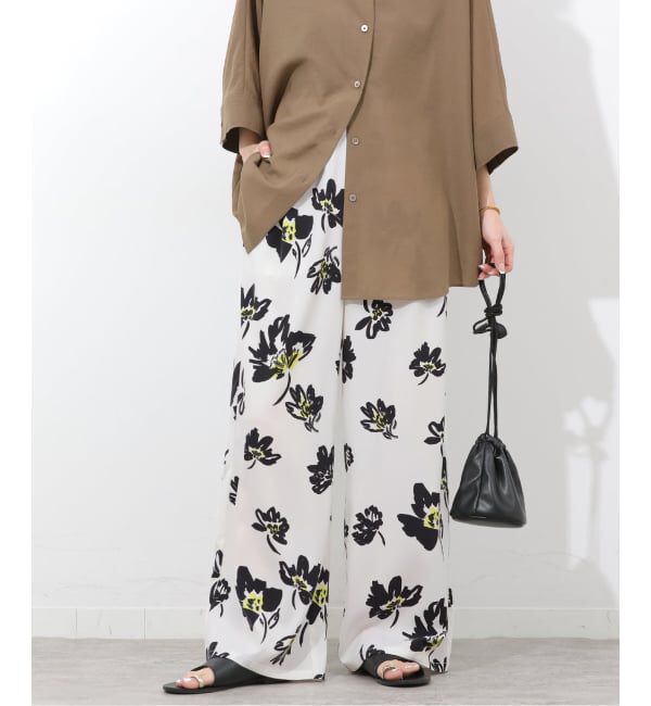 JOURNAL STANDARD relume「《予約》フラワープリントタックパンツ」|その他|