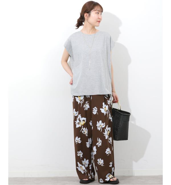 JOURNAL STANDARD relume「《予約》フラワープリントタックパンツ」|その他|