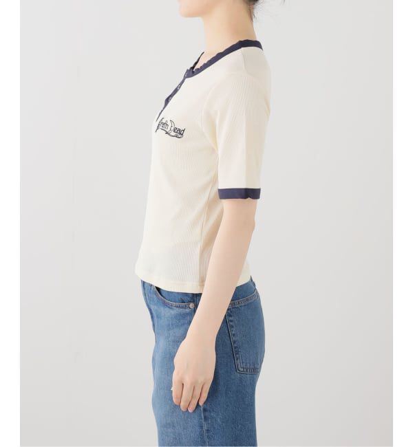 Oriens JOURNAL STANDARD「【BRAIN DEAD/ブレインデッド】RIBBED HENLEY」|Tシャツ・カットソー|