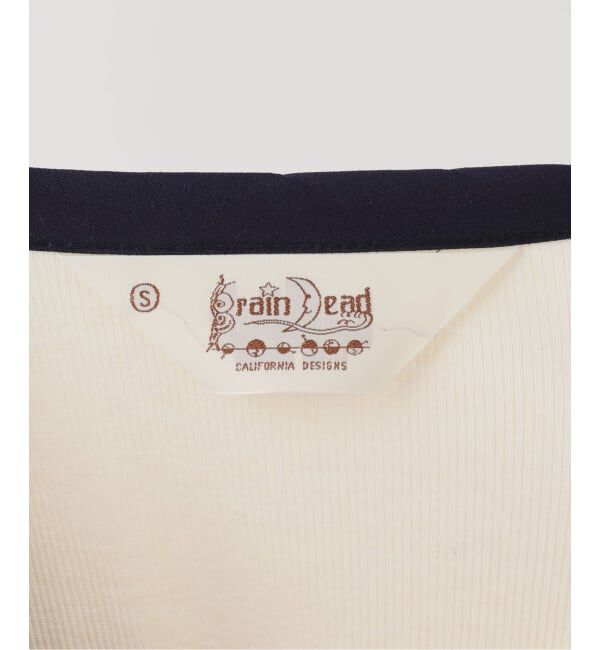 Oriens JOURNAL STANDARD「【BRAIN DEAD/ブレインデッド】RIBBED HENLEY」|Tシャツ・カットソー|