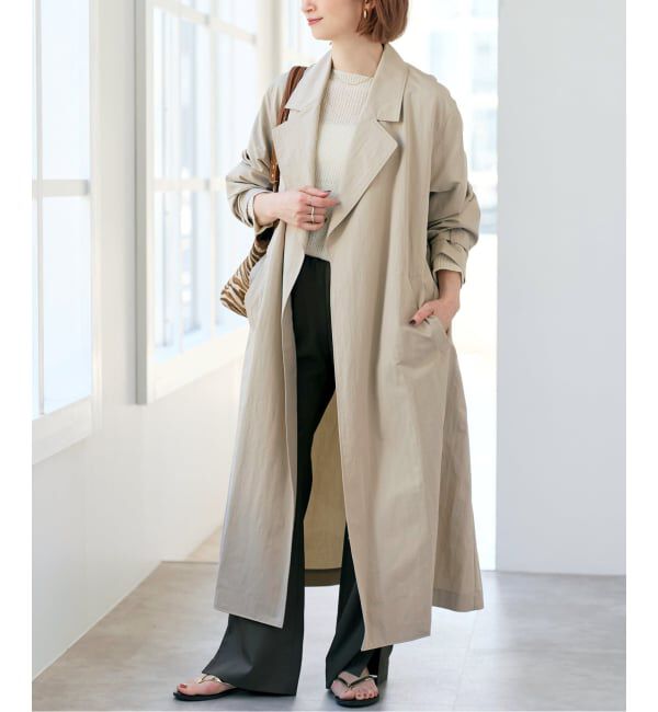 Spick and Span「《追加》エアリーギャバジンコート」|その他|