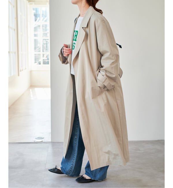 Spick and Span「《追加》エアリーギャバジンコート」|その他|