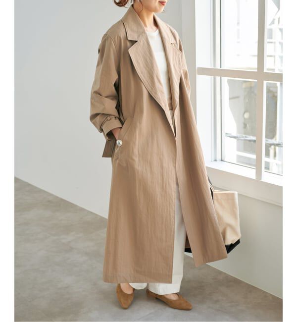 Spick and Span「《追加》エアリーギャバジンコート」|その他|