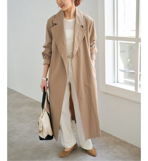 Spick and Span「《追加》エアリーギャバジンコート」|その他|