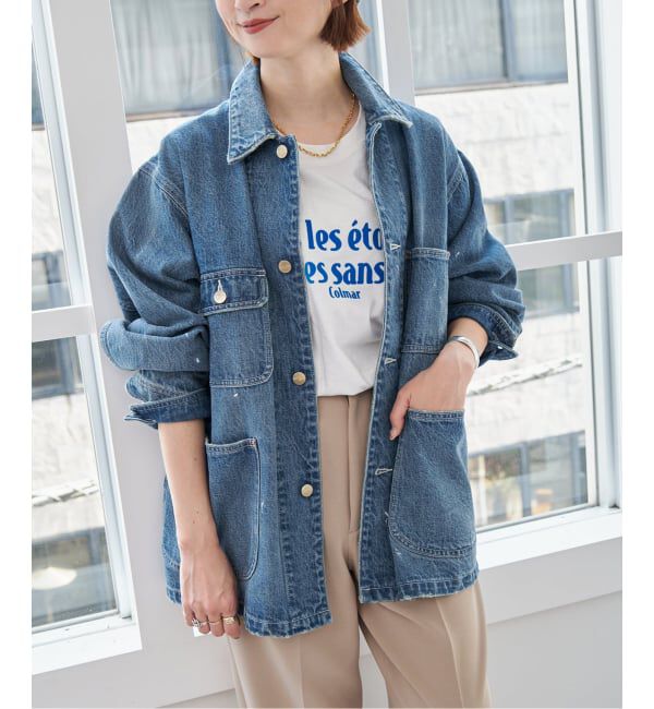 Spick and Span「《追加》RED CARD TOKYO / レッドカード トーキョー 別注Chore Coat*」|デニムジャケット|
