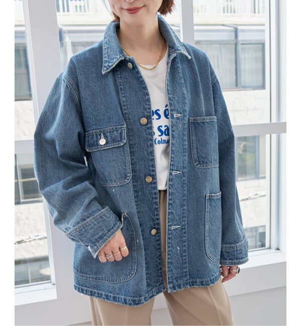 Spick and Span「《追加》RED CARD TOKYO / レッドカード トーキョー 別注Chore Coat*」|デニムジャケット|