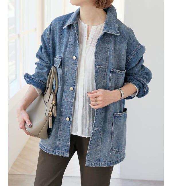 Spick and Span「《追加》RED CARD TOKYO / レッドカード トーキョー 別注Chore Coat*」|デニムジャケット|