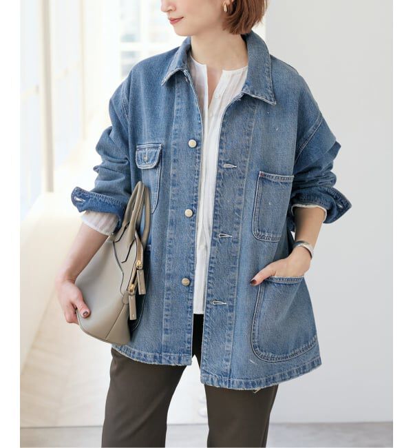 Spick and Span「《追加》RED CARD TOKYO / レッドカード トーキョー 別注Chore Coat*」|デニムジャケット|