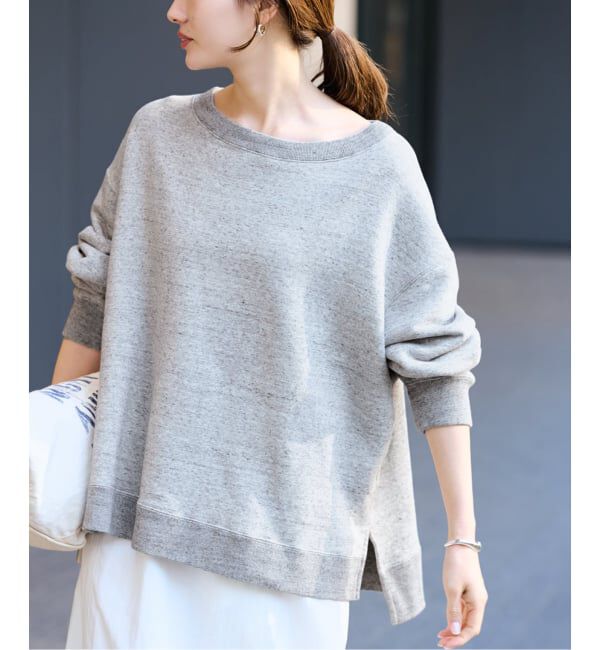 FRAMeWORK「≪一部カラーWEB限定 / 追加≫ボートネックワイドスウェット」|スウェット・ジャージ|