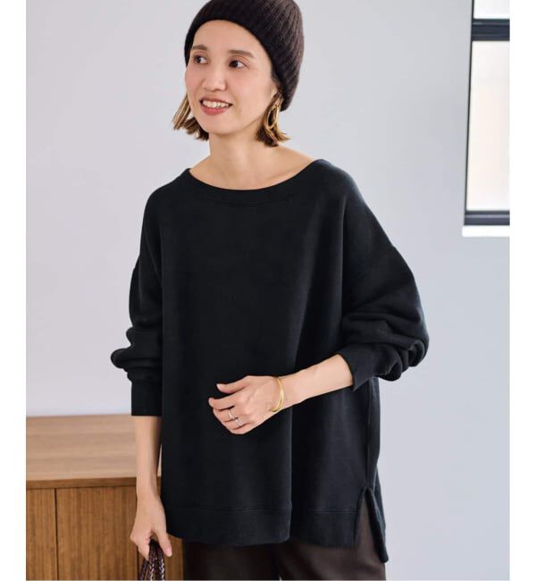 FRAMeWORK「≪一部カラーWEB限定 / 追加≫ボートネックワイドスウェット」|スウェット・ジャージ|