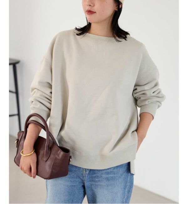 FRAMeWORK「≪一部カラーWEB限定 / 追加≫ボートネックワイドスウェット」|スウェット・ジャージ|