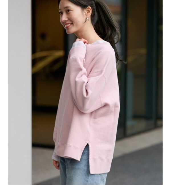 FRAMeWORK「≪一部カラーWEB限定 / 追加≫ボートネックワイドスウェット」|スウェット・ジャージ|