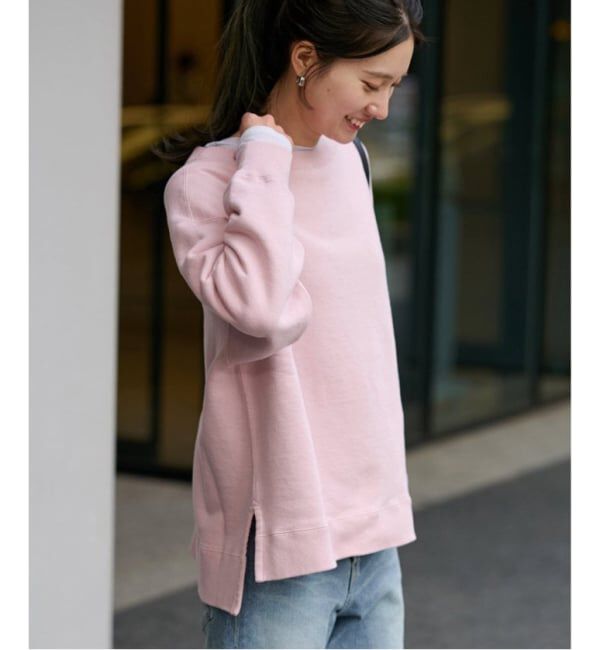 FRAMeWORK「≪一部カラーWEB限定 / 追加≫ボートネックワイドスウェット」|スウェット・ジャージ|