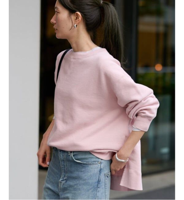 FRAMeWORK「≪一部カラーWEB限定 / 追加≫ボートネックワイドスウェット」|スウェット・ジャージ|