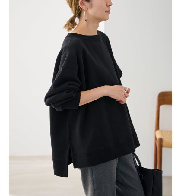 FRAMeWORK「≪一部カラーWEB限定 / 追加≫ボートネックワイドスウェット」|スウェット・ジャージ|
