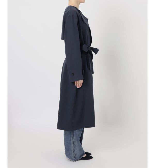 Spick and Span「ノーカラーコート」|ノーカラーコート|