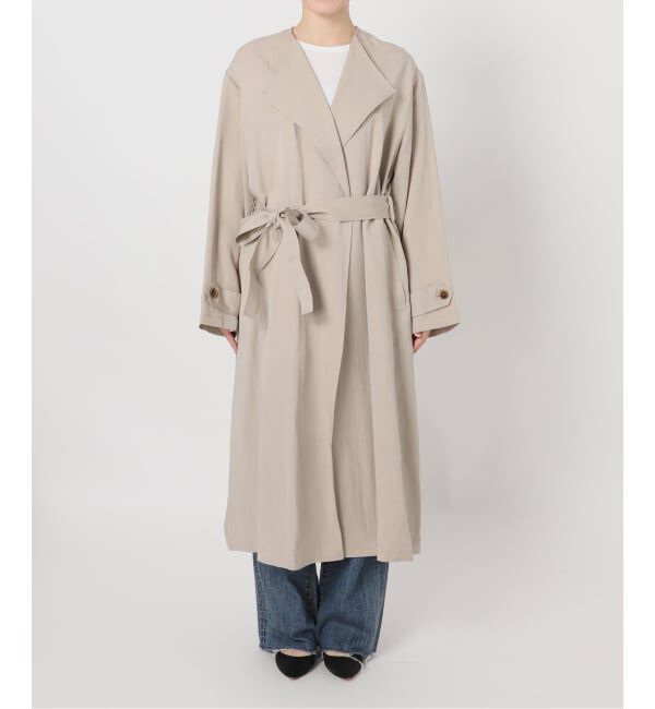 Spick and Span「ノーカラーコート」|ノーカラーコート|