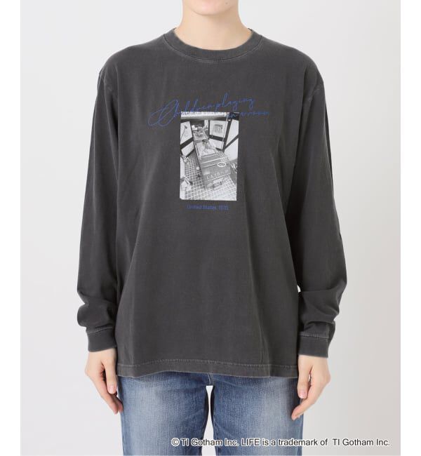 Spick and Span「GOOD ROCK SPEED / グッドロックスピード 別注 LIFE PC ロンT」|Tシャツ・カットソー|