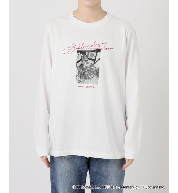 Spick and Span「GOOD ROCK SPEED / グッドロックスピード 別注 LIFE PC ロンT」|Tシャツ・カットソー|