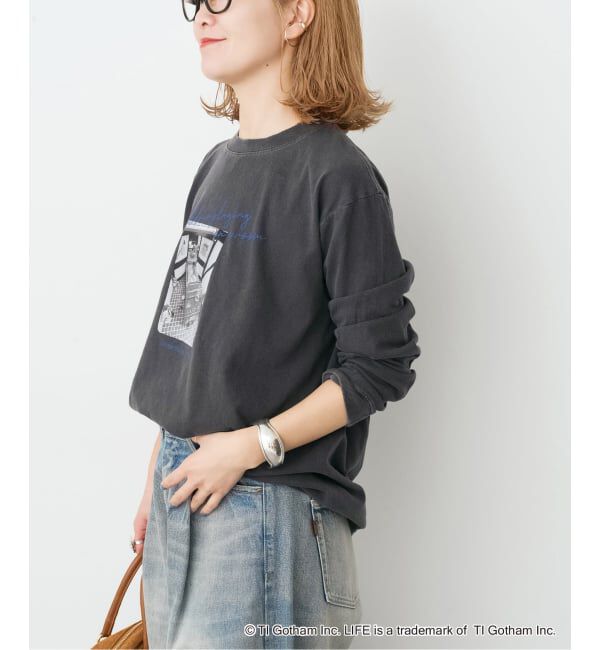 Spick and Span「GOOD ROCK SPEED / グッドロックスピード 別注 LIFE PC ロンT」|Tシャツ・カットソー|