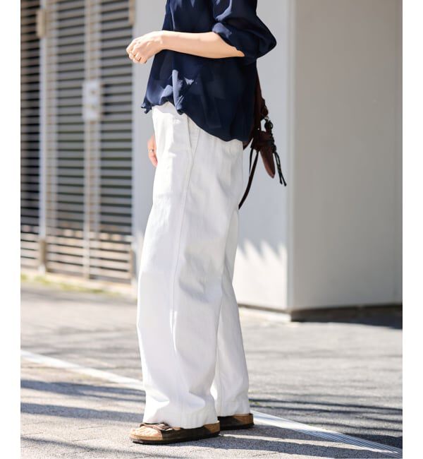 FRAMeWORK「≪一部カラーWEB限定 / 追加≫OVER SIZED CHINO パンツ 2」|チノ|