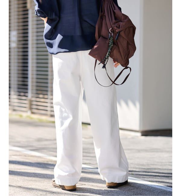 FRAMeWORK「≪一部カラーWEB限定 / 追加≫OVER SIZED CHINO パンツ 2」|チノ|