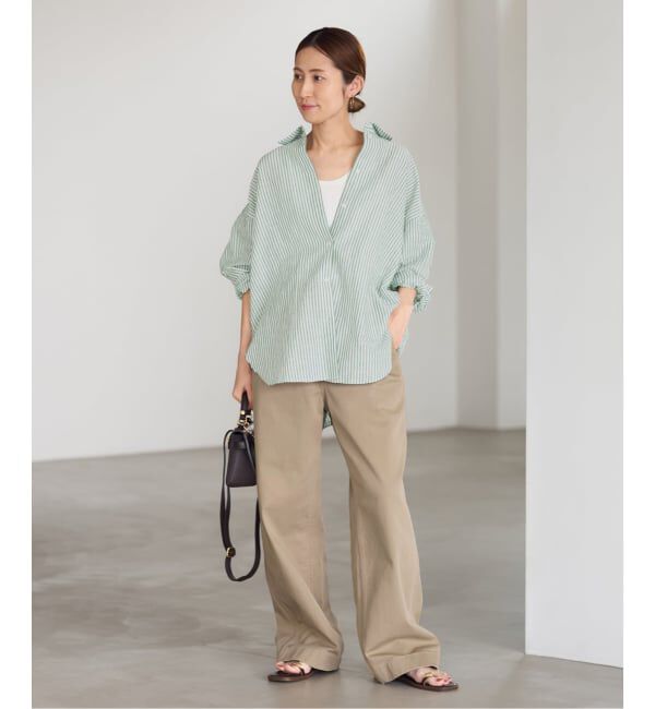 FRAMeWORK「≪一部カラーWEB限定 / 追加≫OVER SIZED CHINO パンツ 2」|チノ|