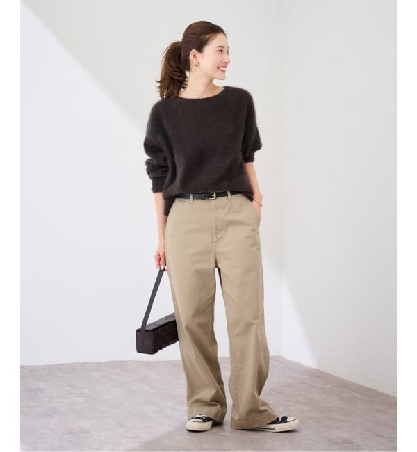 FRAMeWORK「≪一部カラーWEB限定 / 追加≫OVER SIZED CHINO パンツ 2」|チノ|