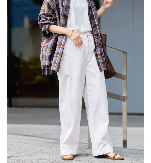 FRAMeWORK「≪一部カラーWEB限定 / 追加≫OVER SIZED CHINO パンツ 2」|チノ|