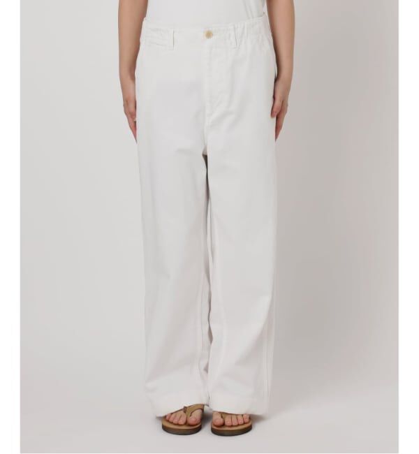 FRAMeWORK「≪一部カラーWEB限定 / 追加≫OVER SIZED CHINO パンツ 2」|チノ|