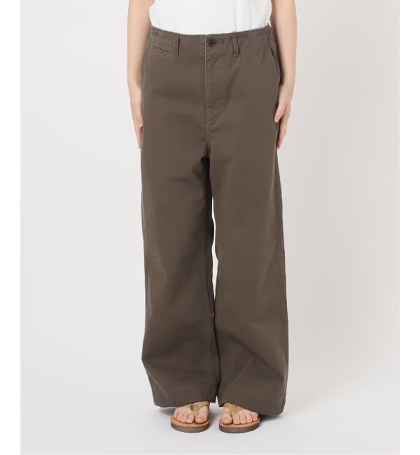 FRAMeWORK「≪一部カラーWEB限定 / 追加≫OVER SIZED CHINO パンツ 2」|チノ|