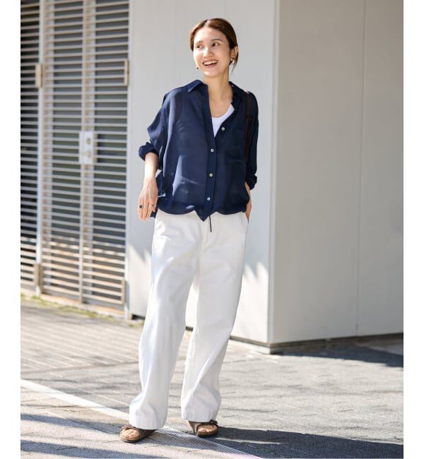 FRAMeWORK「≪一部カラーWEB限定 / 追加≫OVER SIZED CHINO パンツ 2」|チノ|