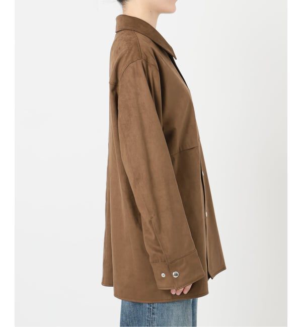 Spick and Span「《追加》フェイクスエードオープンカラージャケット」|その他|