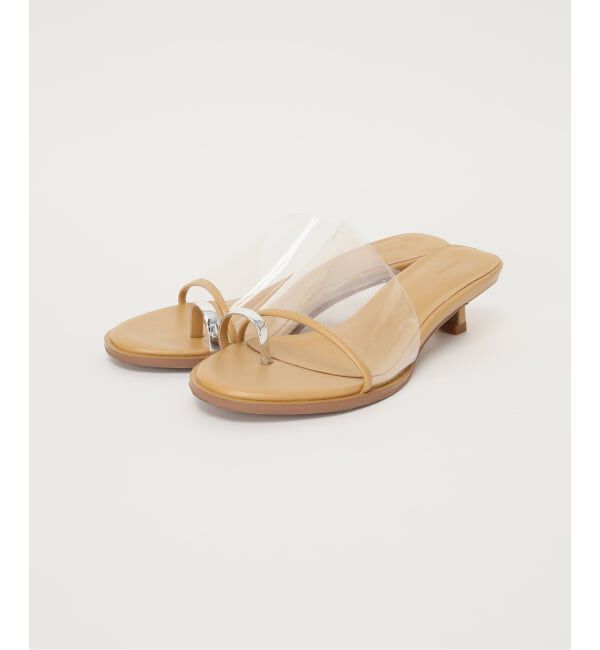 NOBLE「《追加・パーツ別注》LE VERNIS/ルベル二 Toe ring sandals」|サンダル|