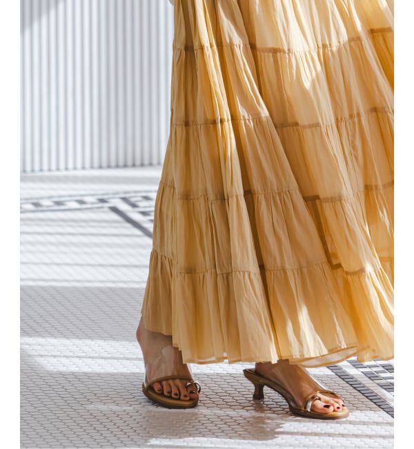 NOBLE「《追加・パーツ別注》LE VERNIS/ルベル二 Toe ring sandals」|サンダル|