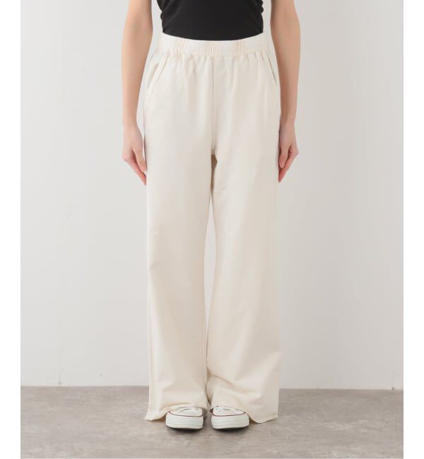 FRAMeWORK「ウェットオゾン加工インレーセミフレアパンツ」|スラックス|